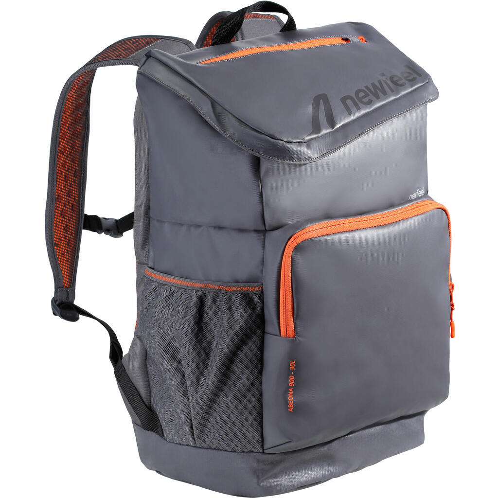 GRAU / ORANGE