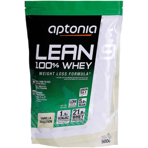 
      Lean Whey 9 High Protein Shake Mix 500g - Vanilla
  