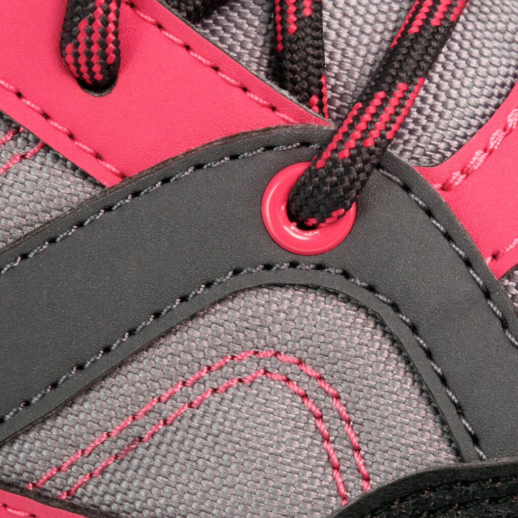 Wanderschuhe Arpenaz 50 Mid Kinder rosa