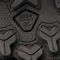 SH900 Children's Warm and Waterproof Snow Hiking Boots - Coffee