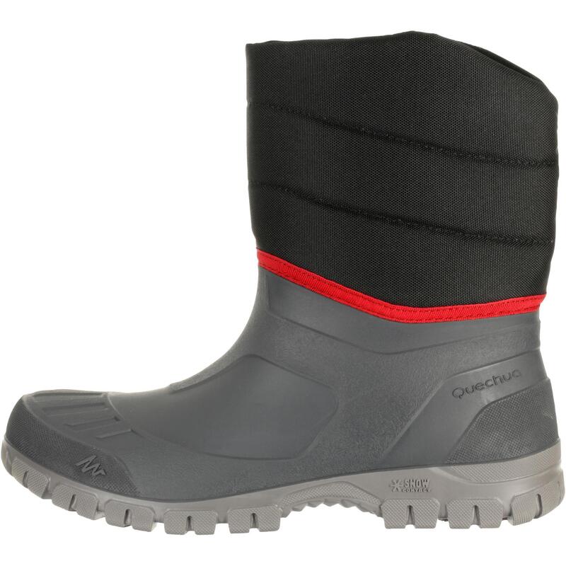 Bottes de neige chaudes imperméables SH100 WARM Mid Homme. Quechua Decathlon