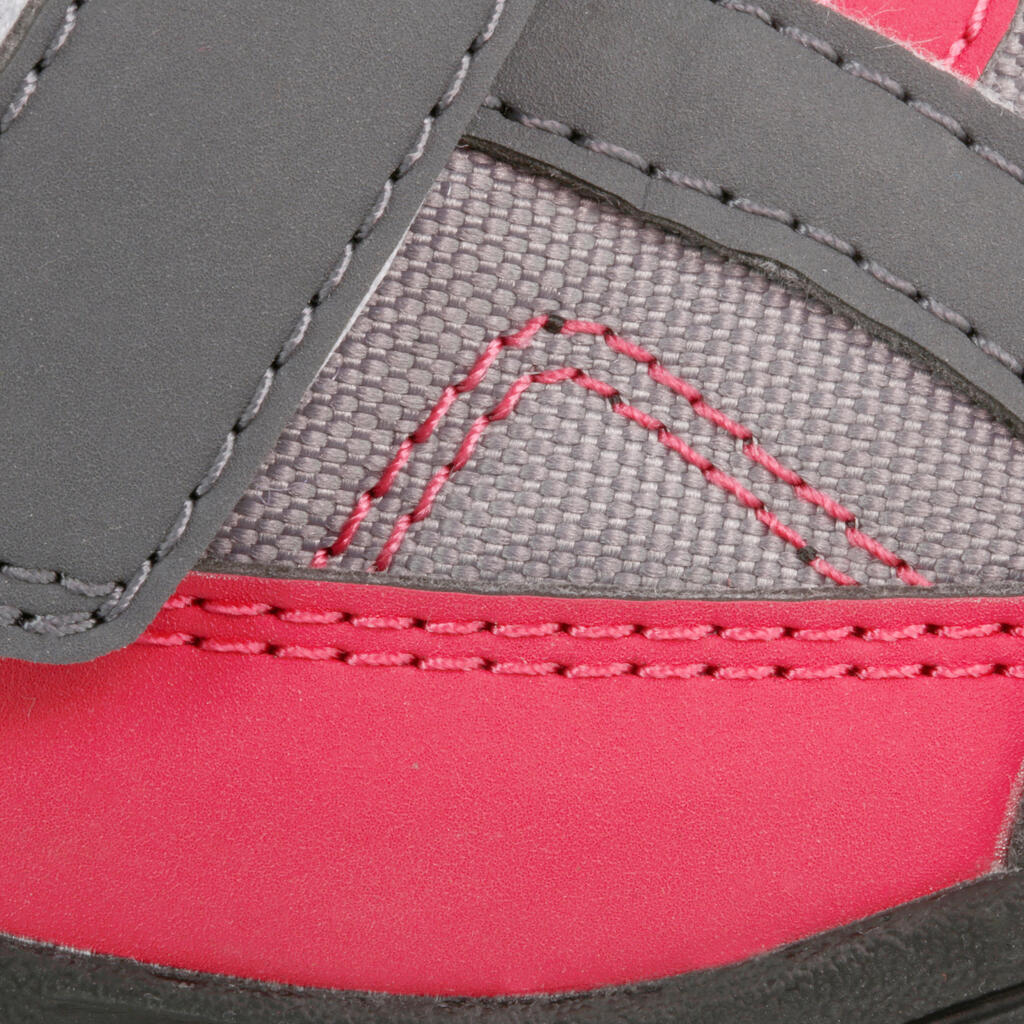 Wanderschuhe Arpenaz 50 Mid Kinder rosa