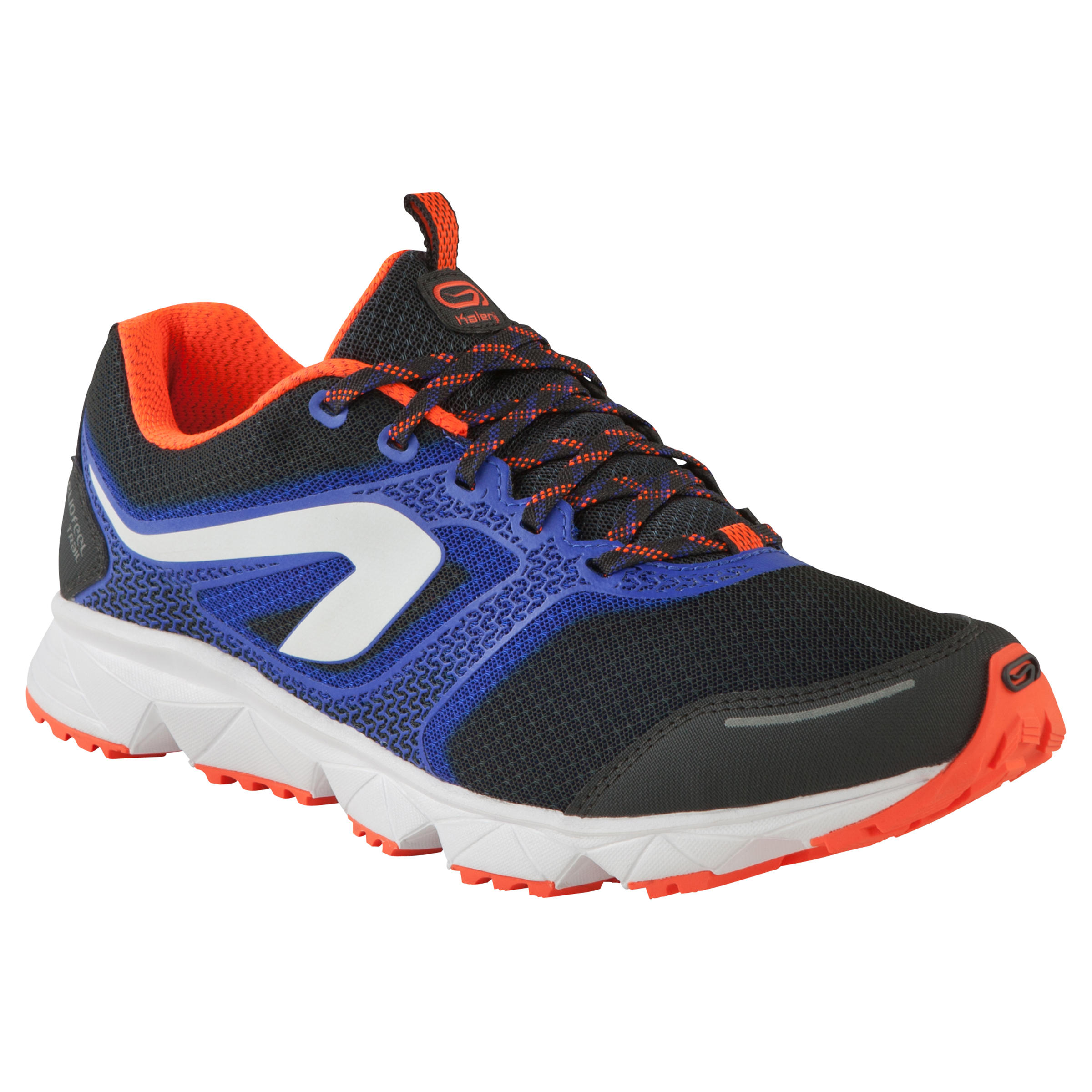 Kalenji Elio Feel Trail Men's Trail Running Shoes - Blue 1/16