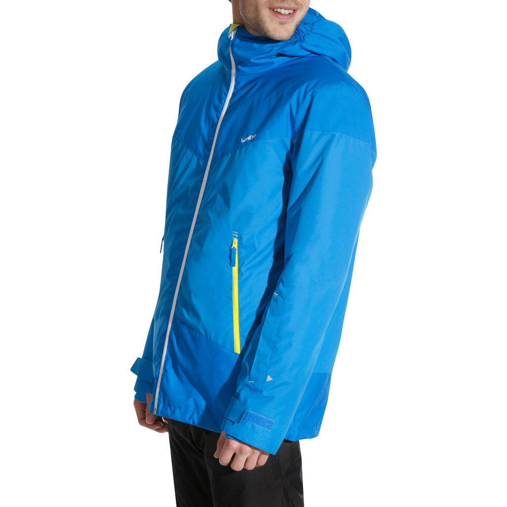 VESTE SKI HOMME SLIDE 200 BLEUE