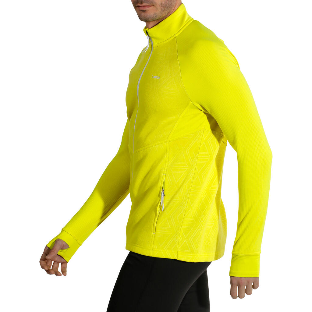 Ski-Sweatshirt Mid Warm 500 Herren petrol