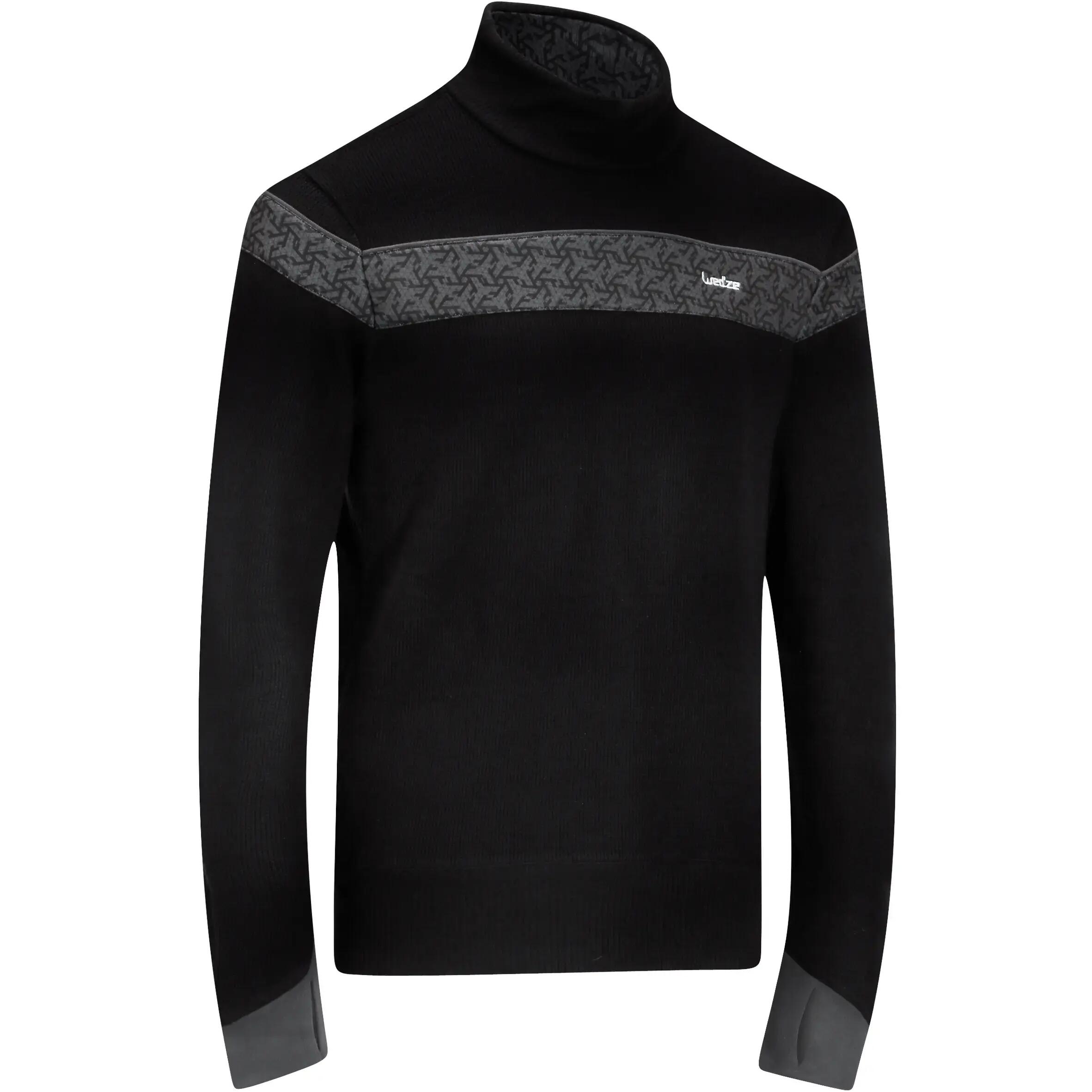 Mid Warm 100 Men's Ski Top - Black 1/1