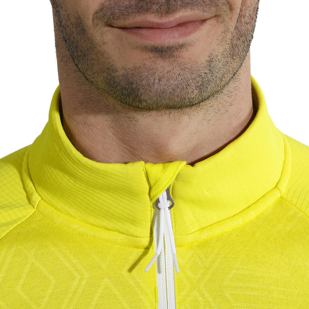 Ski-Sweatshirt Mid Warm 500 Herren petrol