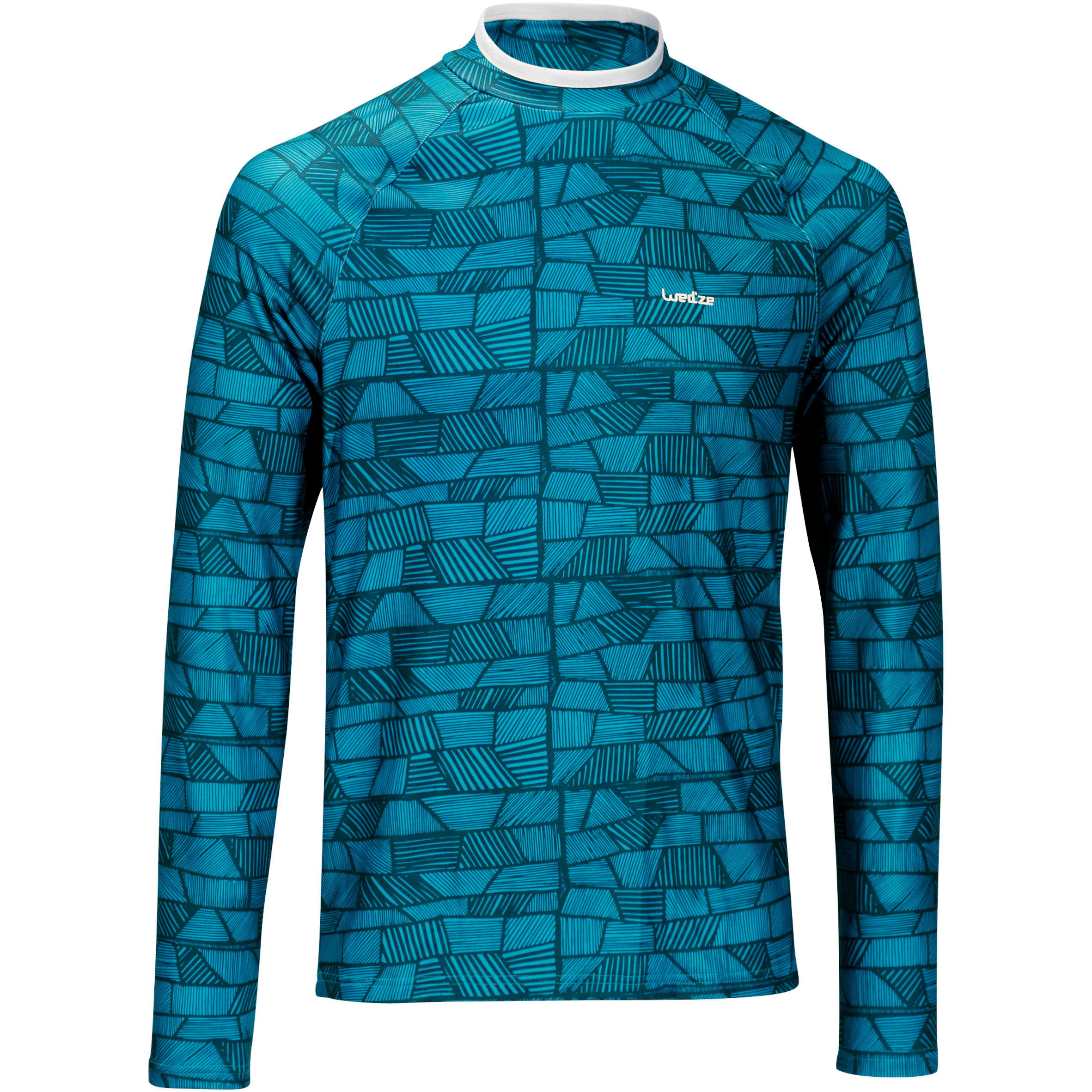 Freshwarm Men's Ski Base Layer - Blue 1/10