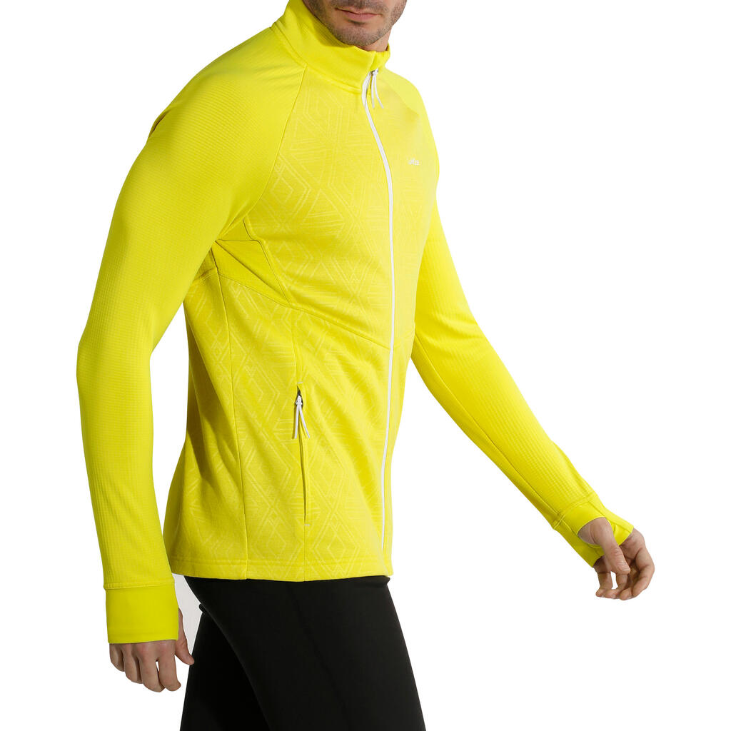 Ski-Sweatshirt Mid Warm 500 Herren petrol