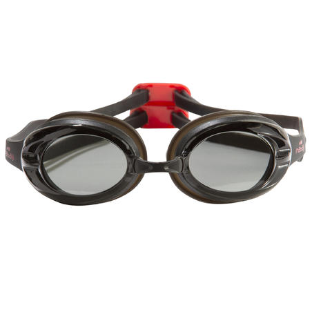 ACTION swimming goggles - black red