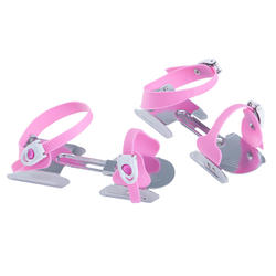 Patins à glace double lames PLAY 1 rose