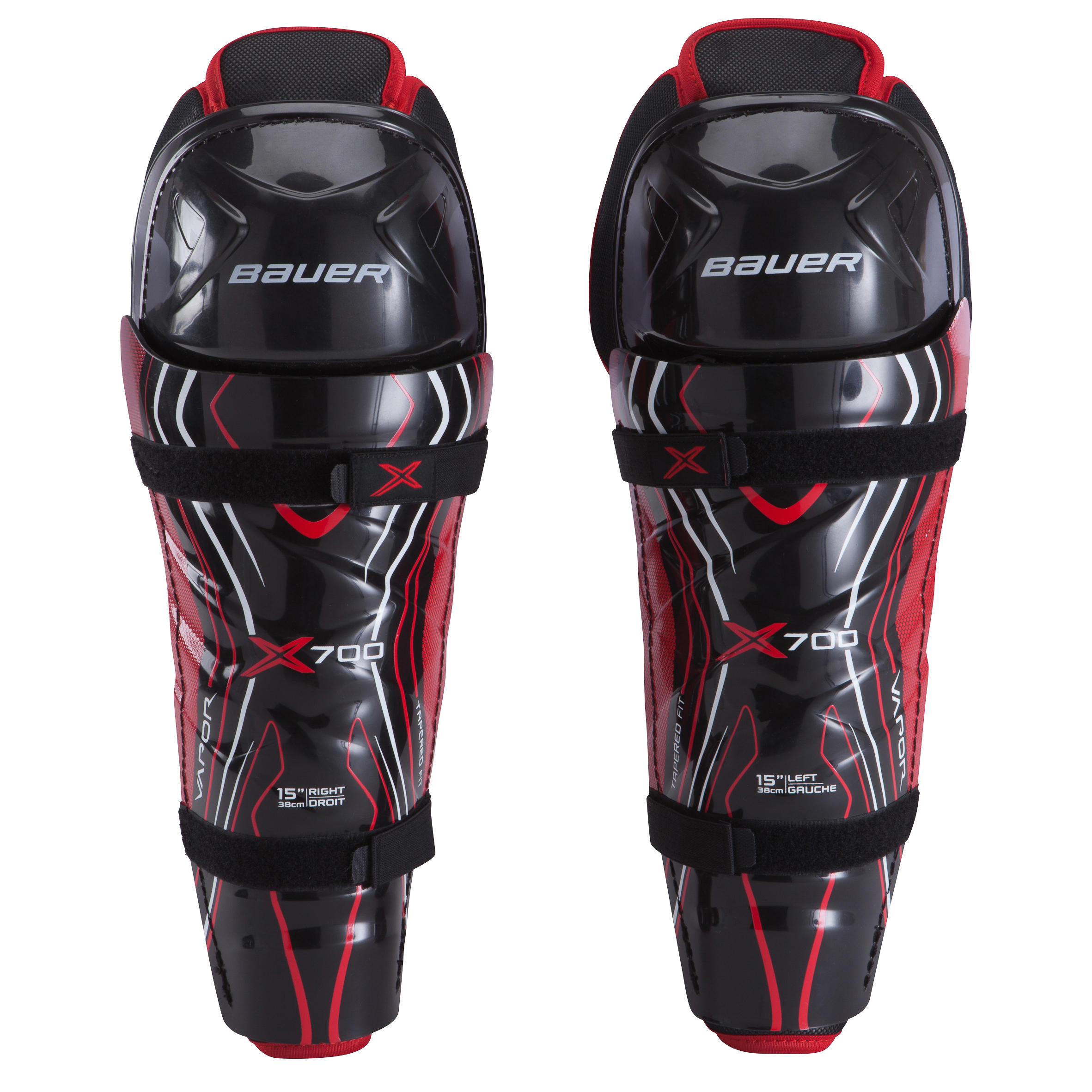 Bauer Beenbeschermers Vapor X700 Zwartrood bauer kopen in de aanbieding
