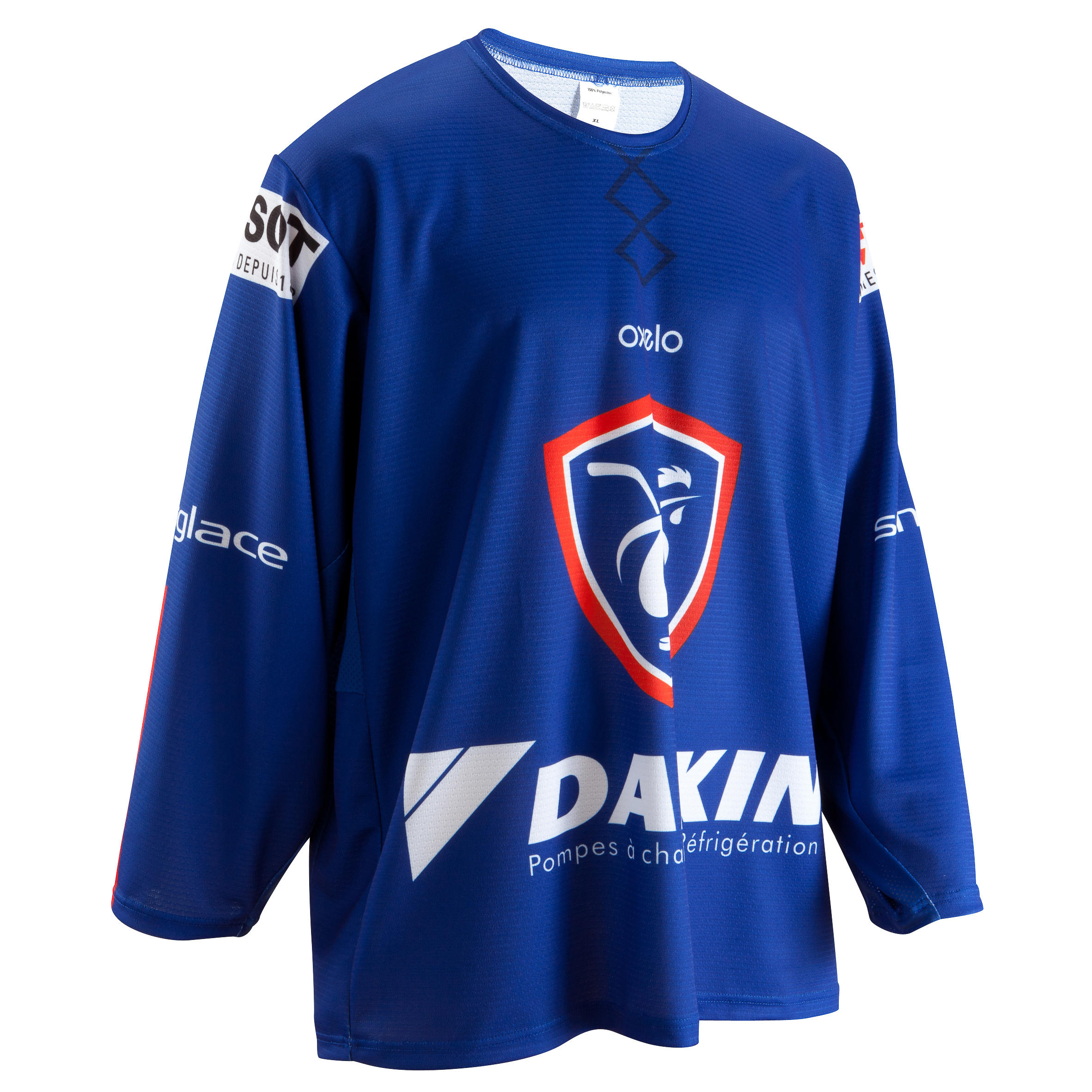Bleu Maillot Glace Hockey De Sur Equipe France LSVGzMpqU