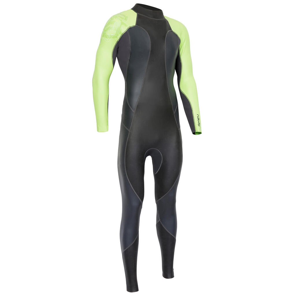 OWS100 Men's 1/0 mm Neoprene Open Water Swimming Suit