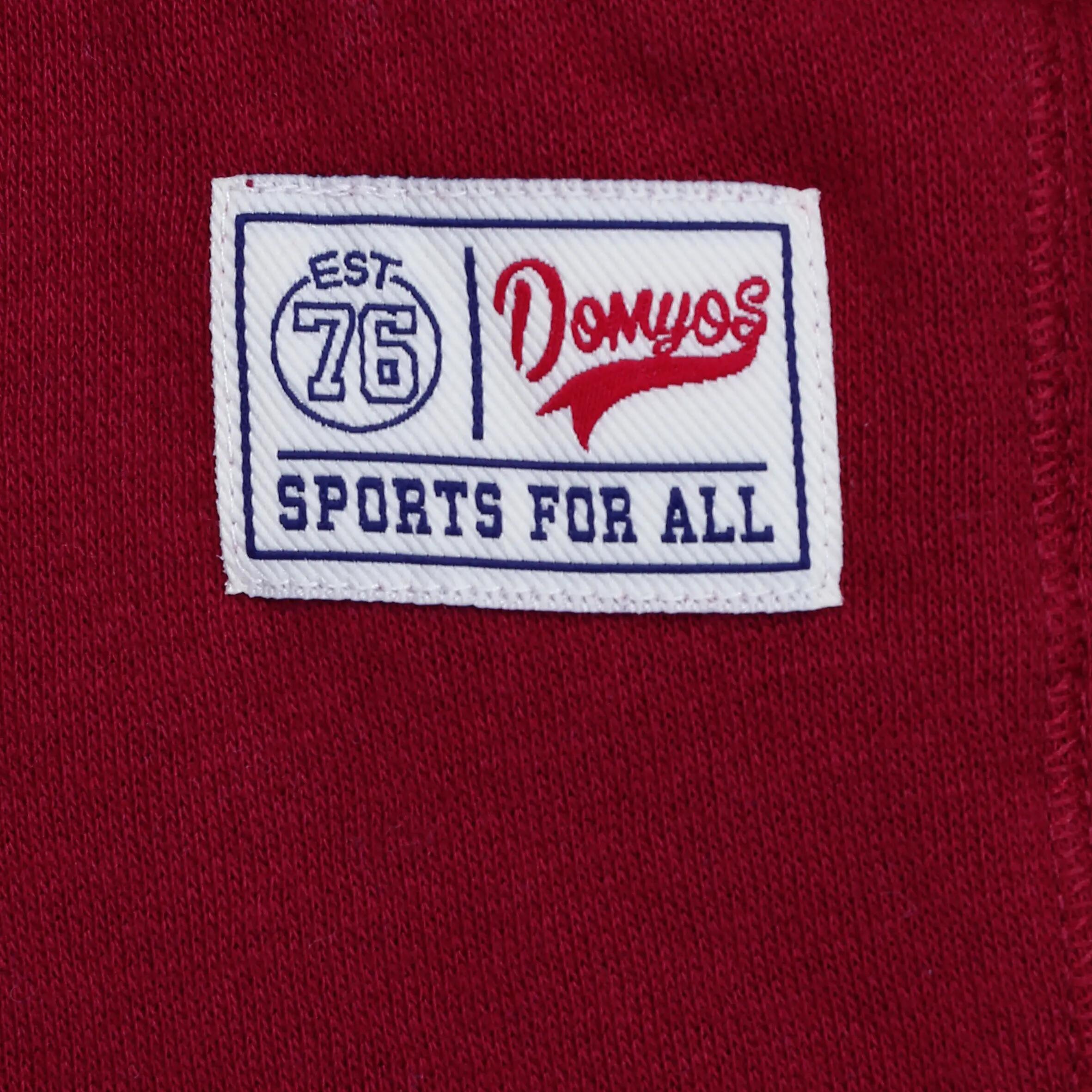 Boys' Gym Brushed-jersey Bottoms - Burgundy 11/11