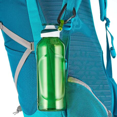 Plastic Hiking Water Bottle 500 Quick-Opening Cap 0.8 ...
