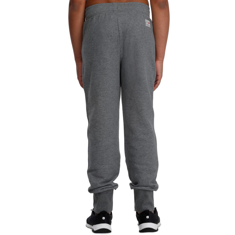 Pantalon 520 chaud slim Gym garçon poches gris