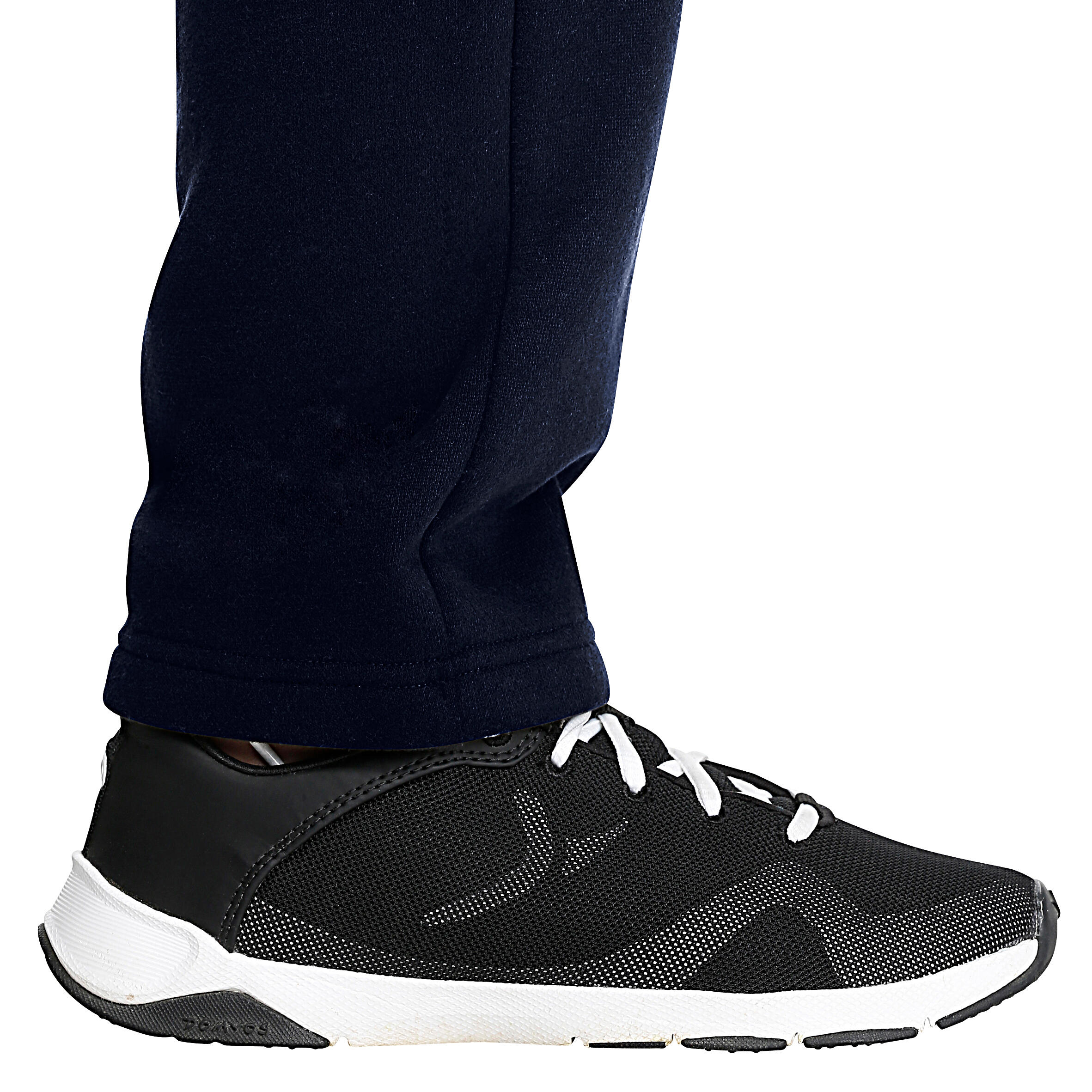 Boys' Brushed Jersey Fitness Bottoms - Navy Blue 7/9