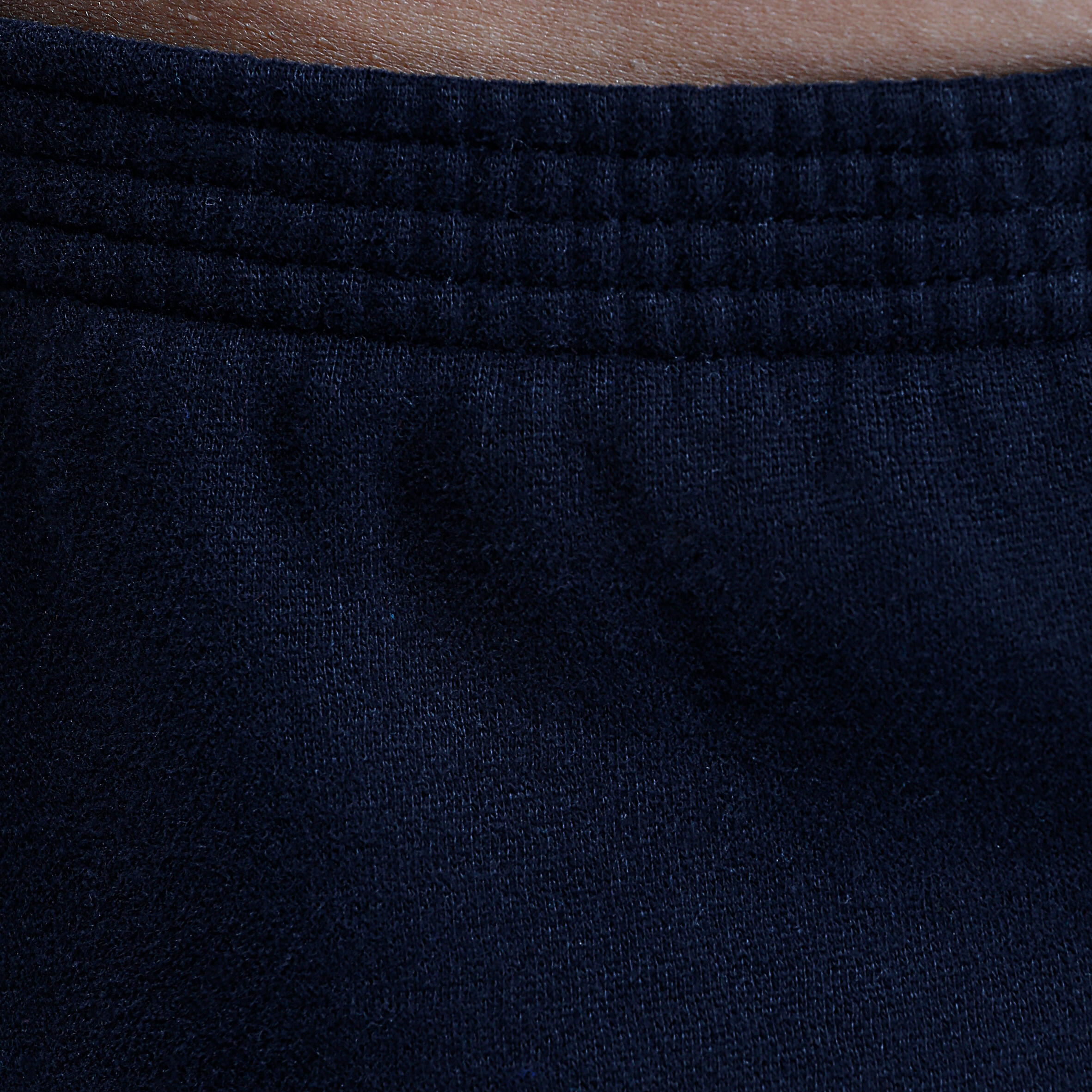 Boys' Brushed Jersey Fitness Bottoms - Navy Blue 6/9
