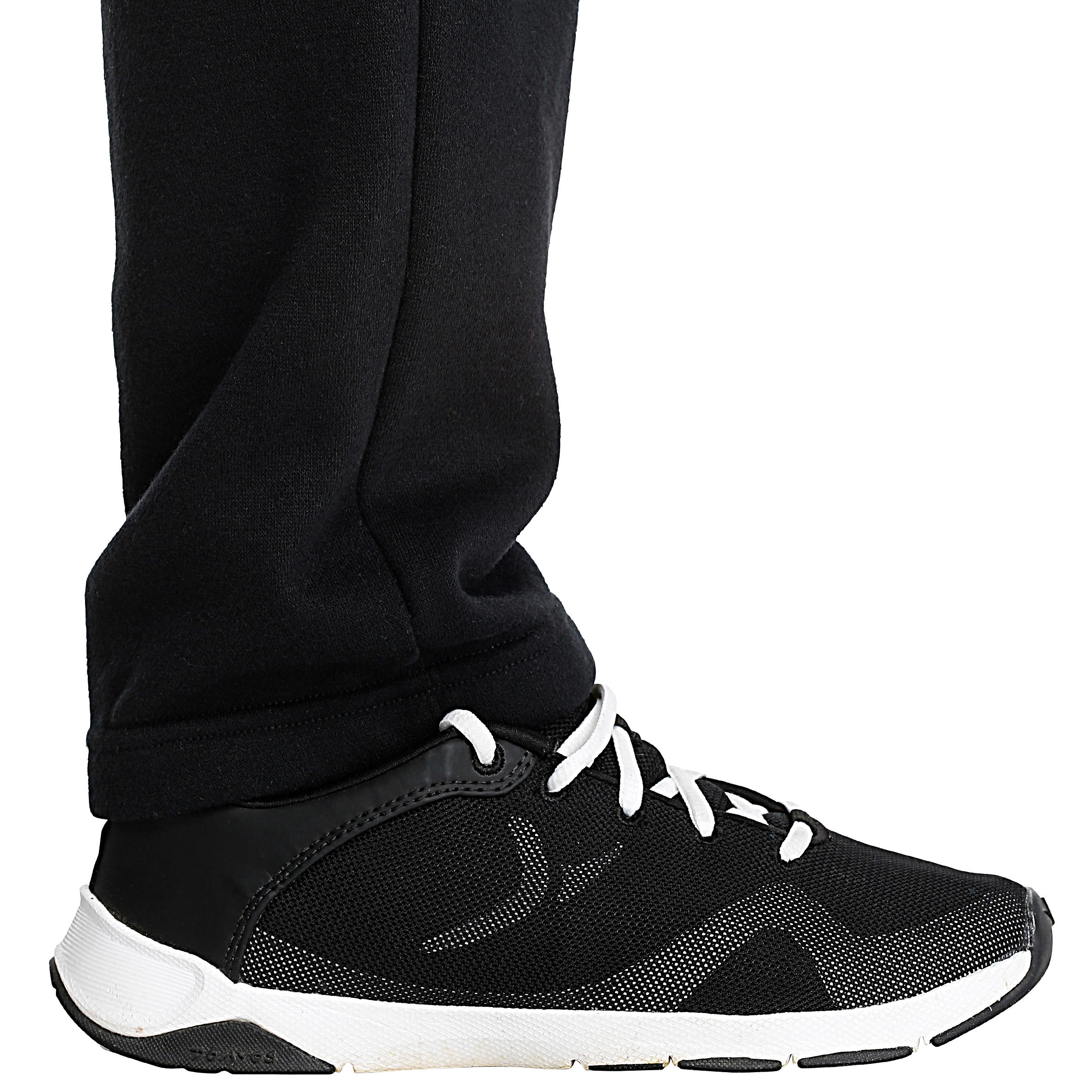 Boys' Brushed Jersey Fitness Bottoms - Black 7/9
