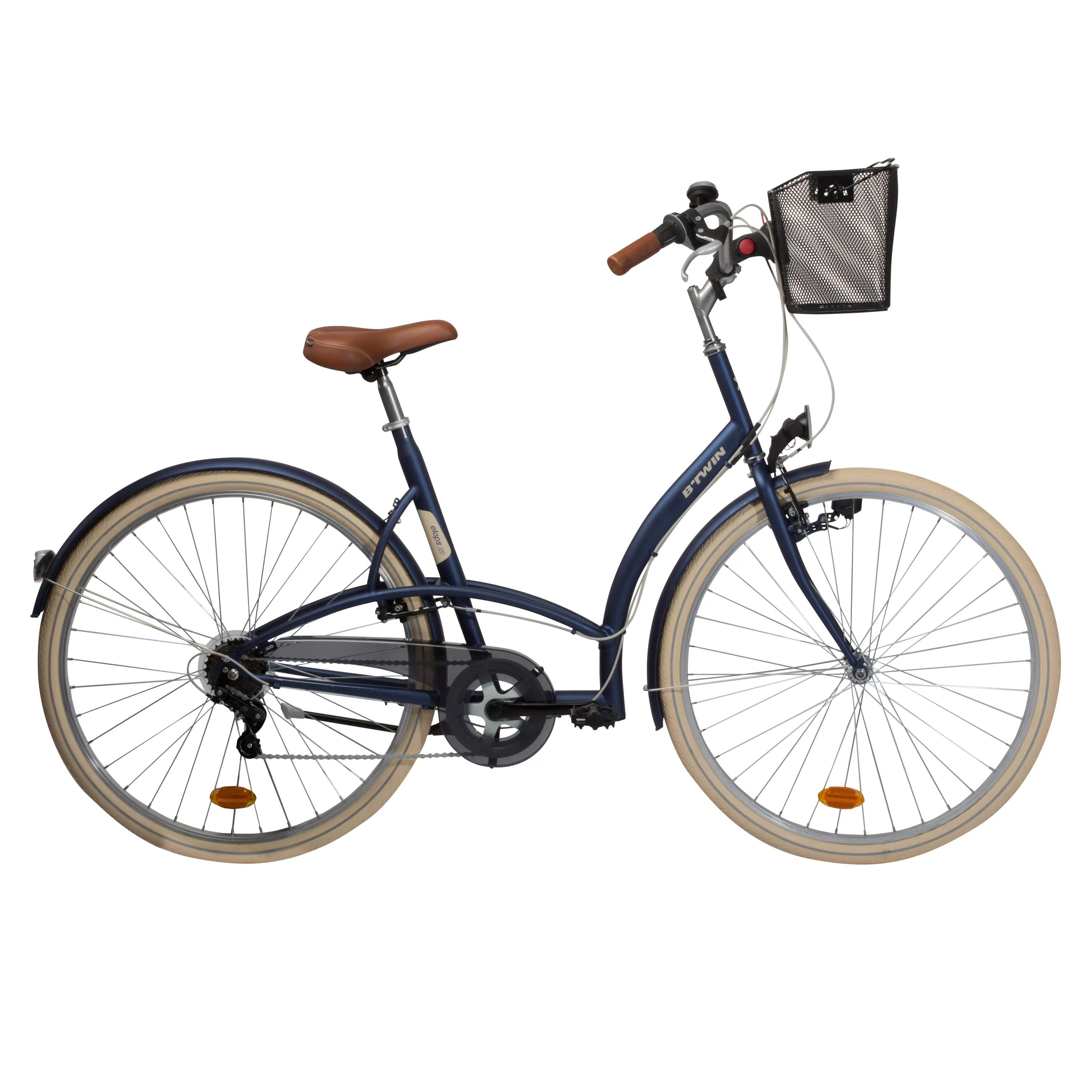 Elops 320 City Bike - Blue 1/8