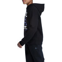Boys' Gym Hooded Sweatshirt - Black