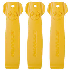LOT DE 3 DÉMONTE-PNEUS JAUNE
