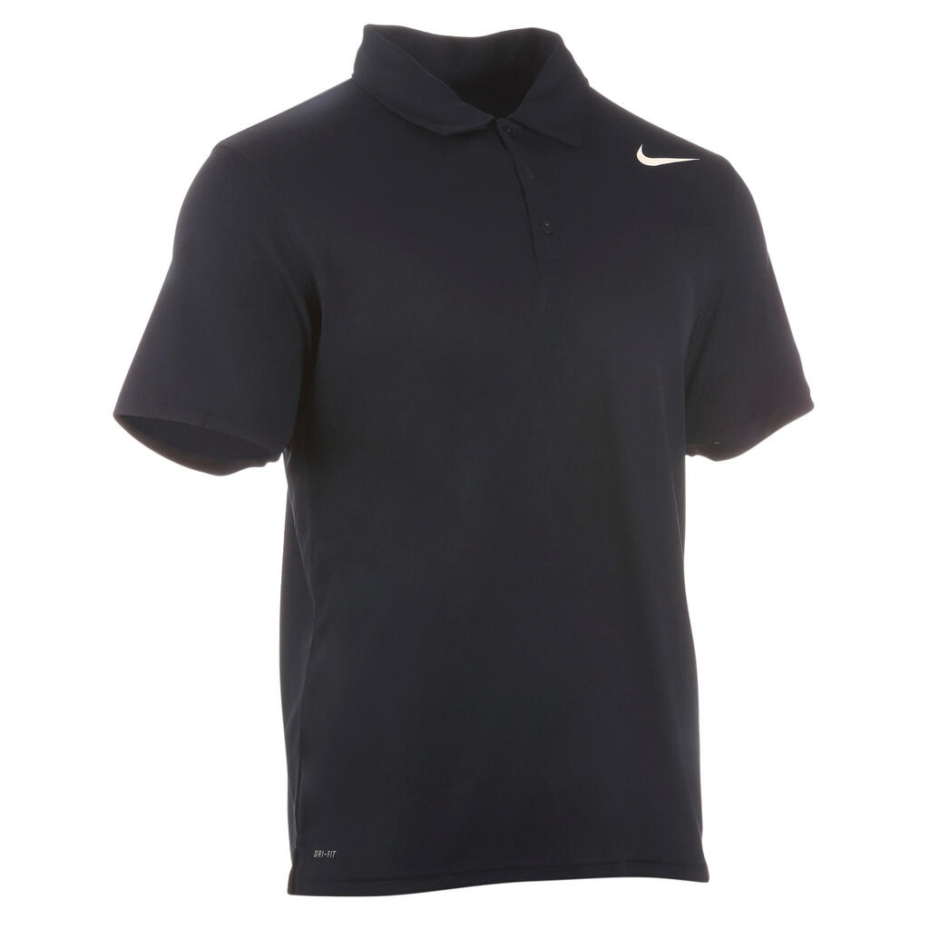 МЪЖКА ТЕНИСКА С ЯКА NIKE NET, ТЪМНОСИНЯ