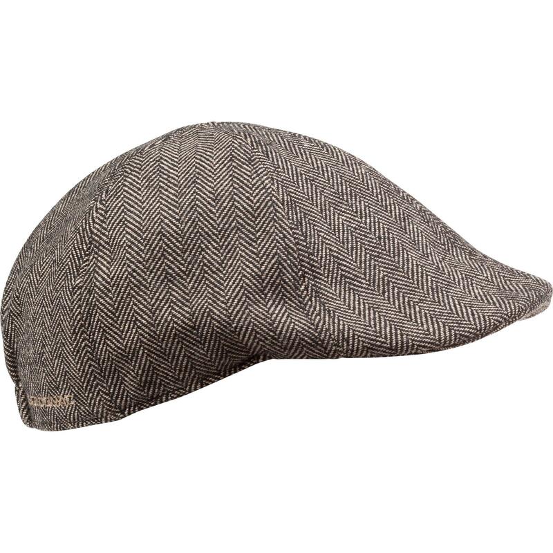 Casquette chasse déperlant tweed plate beige