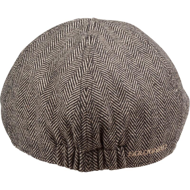 Casquette chasse déperlant tweed plate beige