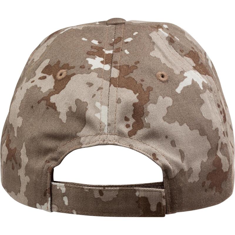 Gorra De Caza Solognac Steppe 100 Camuflaje Island Beige