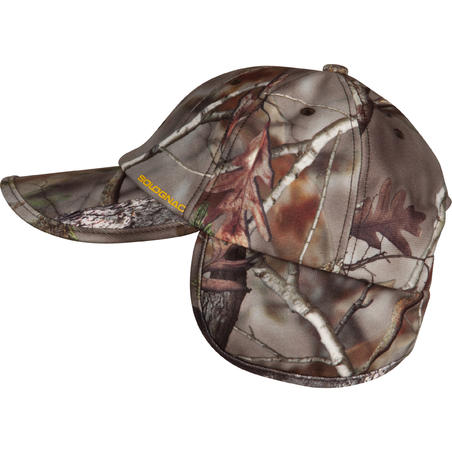 Флісова кепка Actikam-B для полювання, з навушниками - Камуфляж