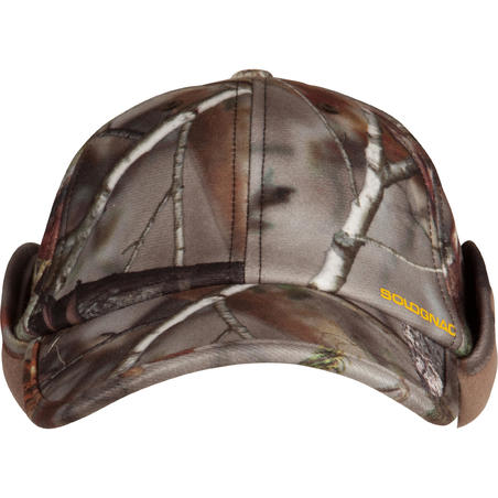 Флісова кепка Actikam-B для полювання, з навушниками - Камуфляж