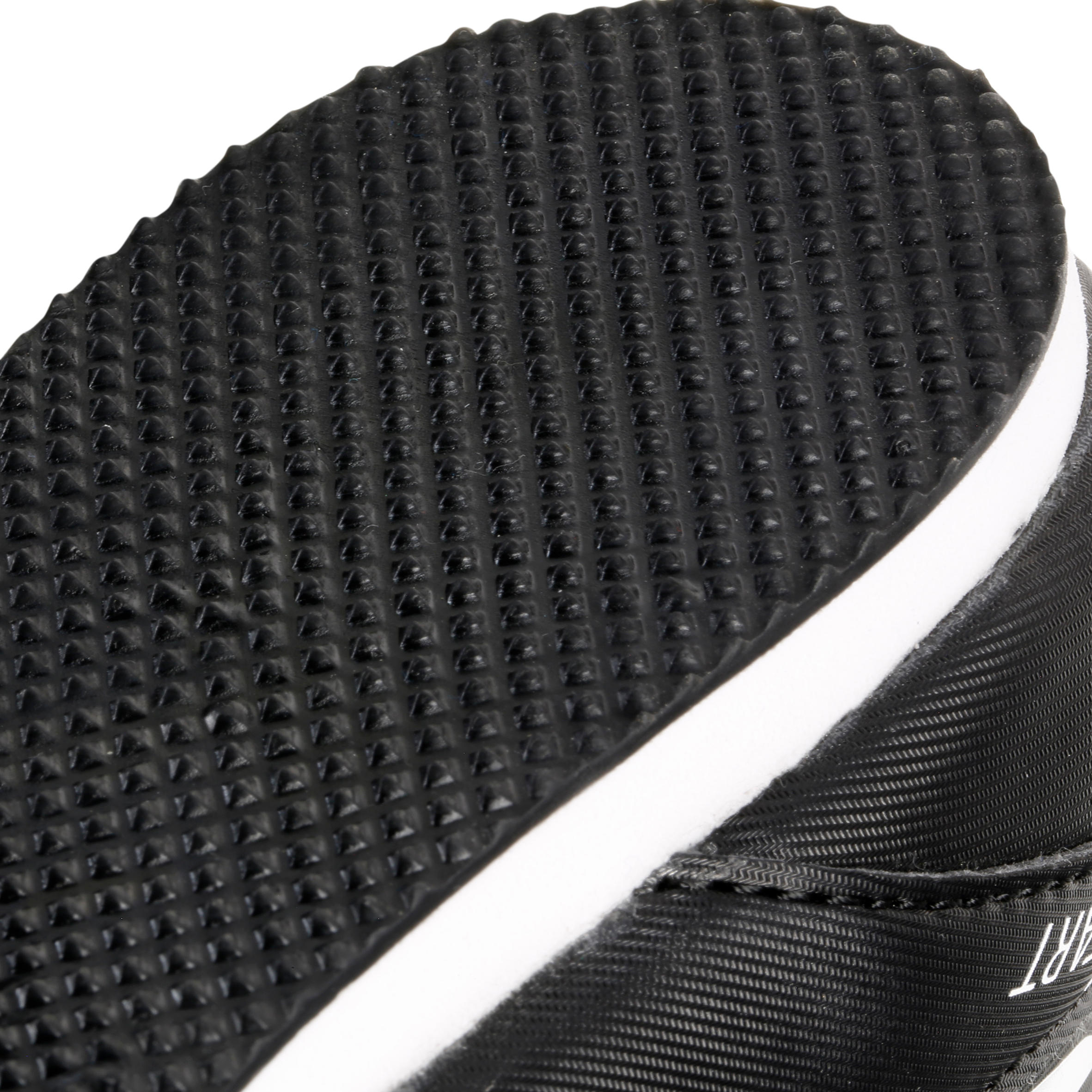 ATHLETICS TRAINERS WITH SPIKES BLACK WHITE 10/18