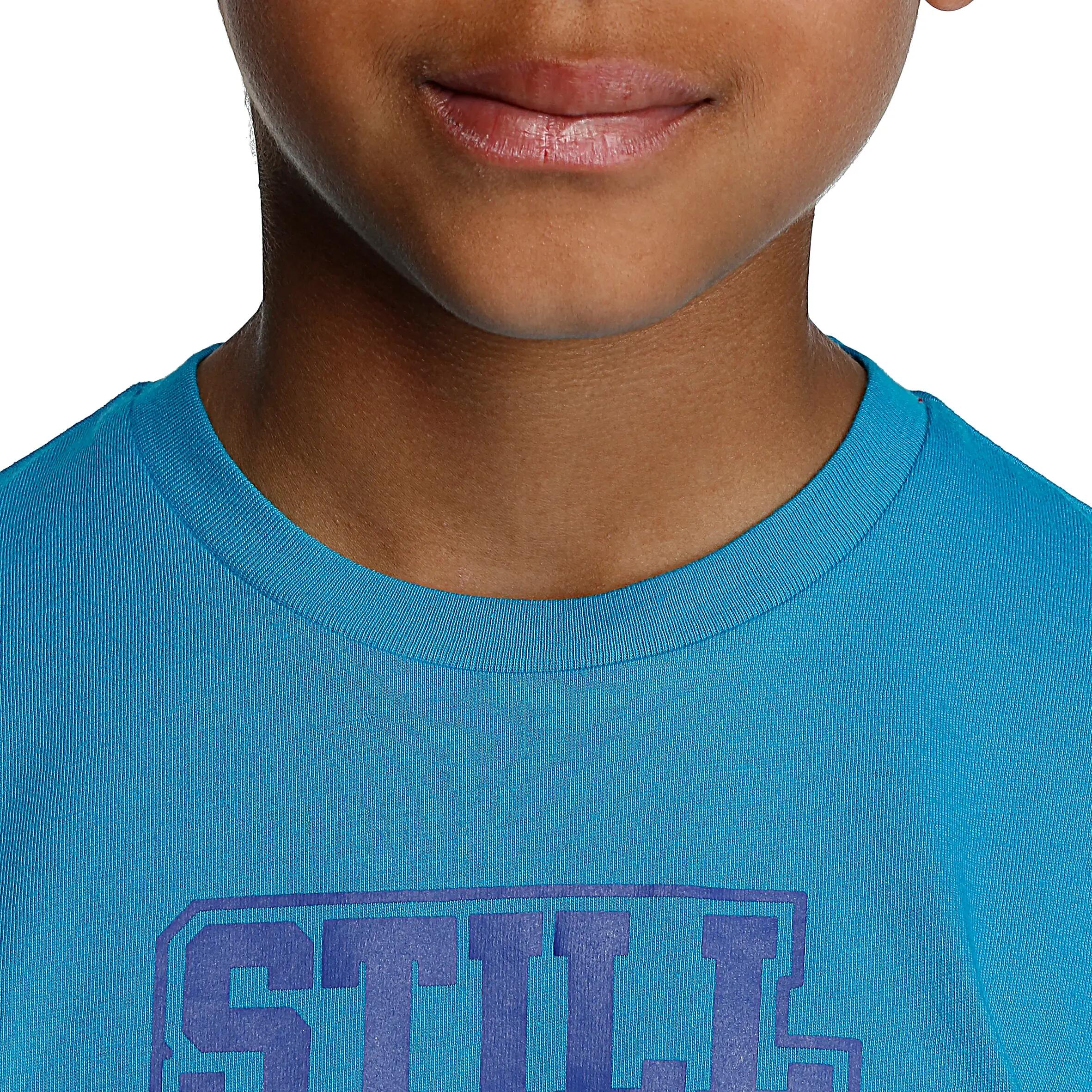 Boys' Gym Long-sleeved T-shirt - Blue 6/10