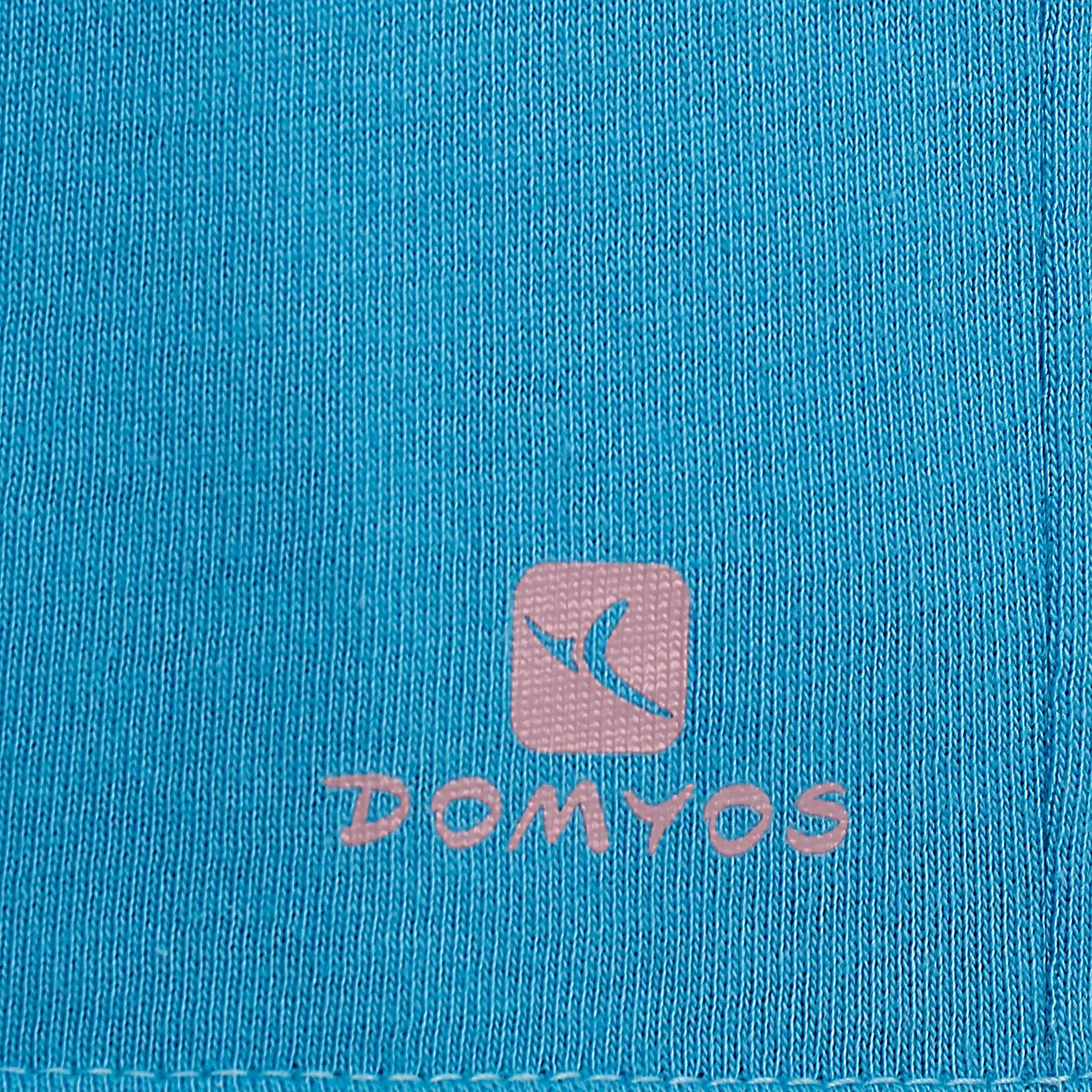 Boys' Gym Long-sleeved T-shirt - Blue 10/10