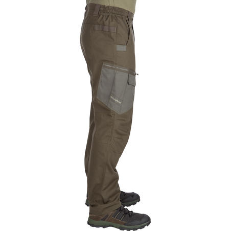 Pantalon chasse résistant homme - Steppe 540 vert