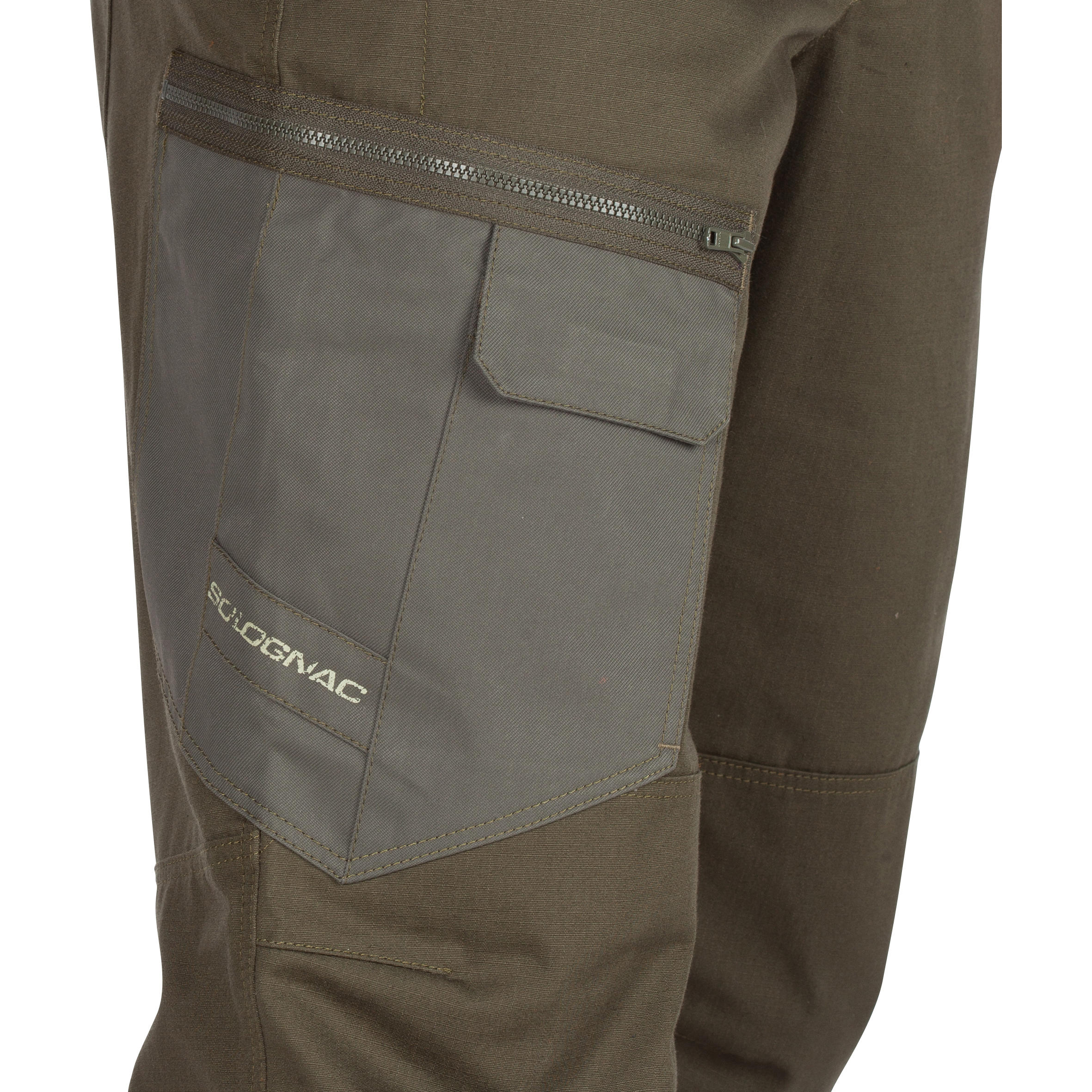 Impertane tapered hunting trousers - green - Decathlon