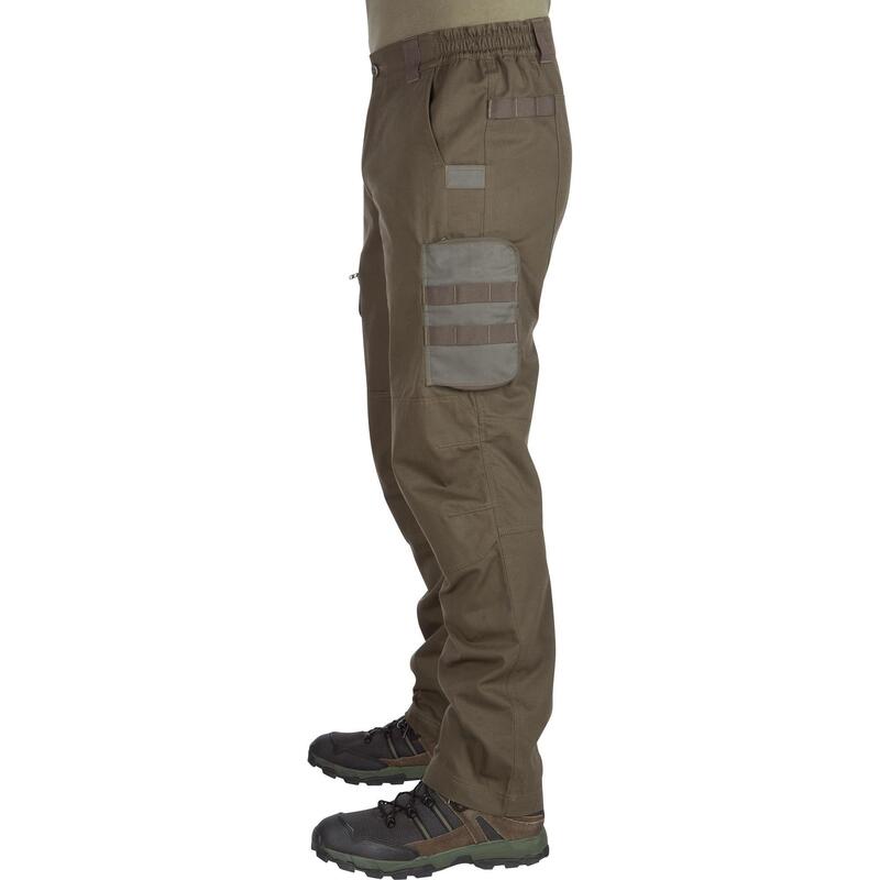 Jagdhose STEPPE 540 Herren strapazierfähig grün 