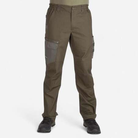 Pantalon chasse résistant homme - Steppe 540 vert