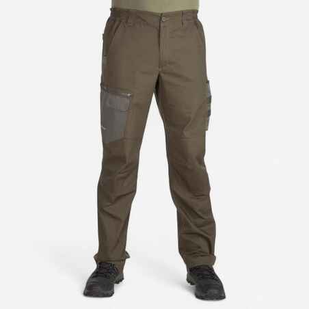 Pantalón cargo de avistamiento para  Hombre Solognac Steppe 540 verde