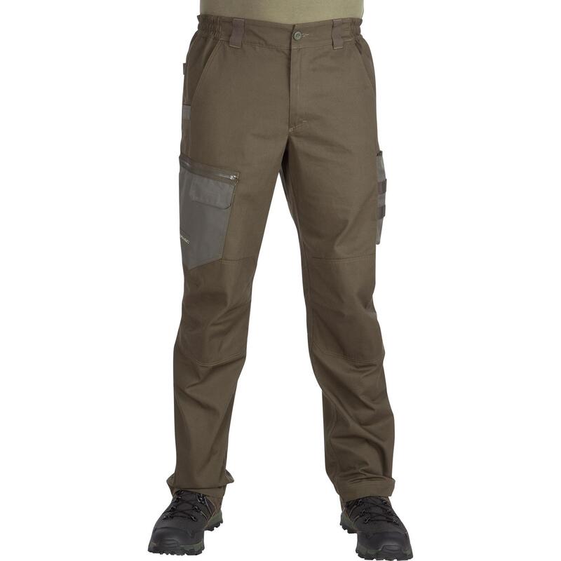 Jagdhose STEPPE 540 Herren strapazierfähig grün 