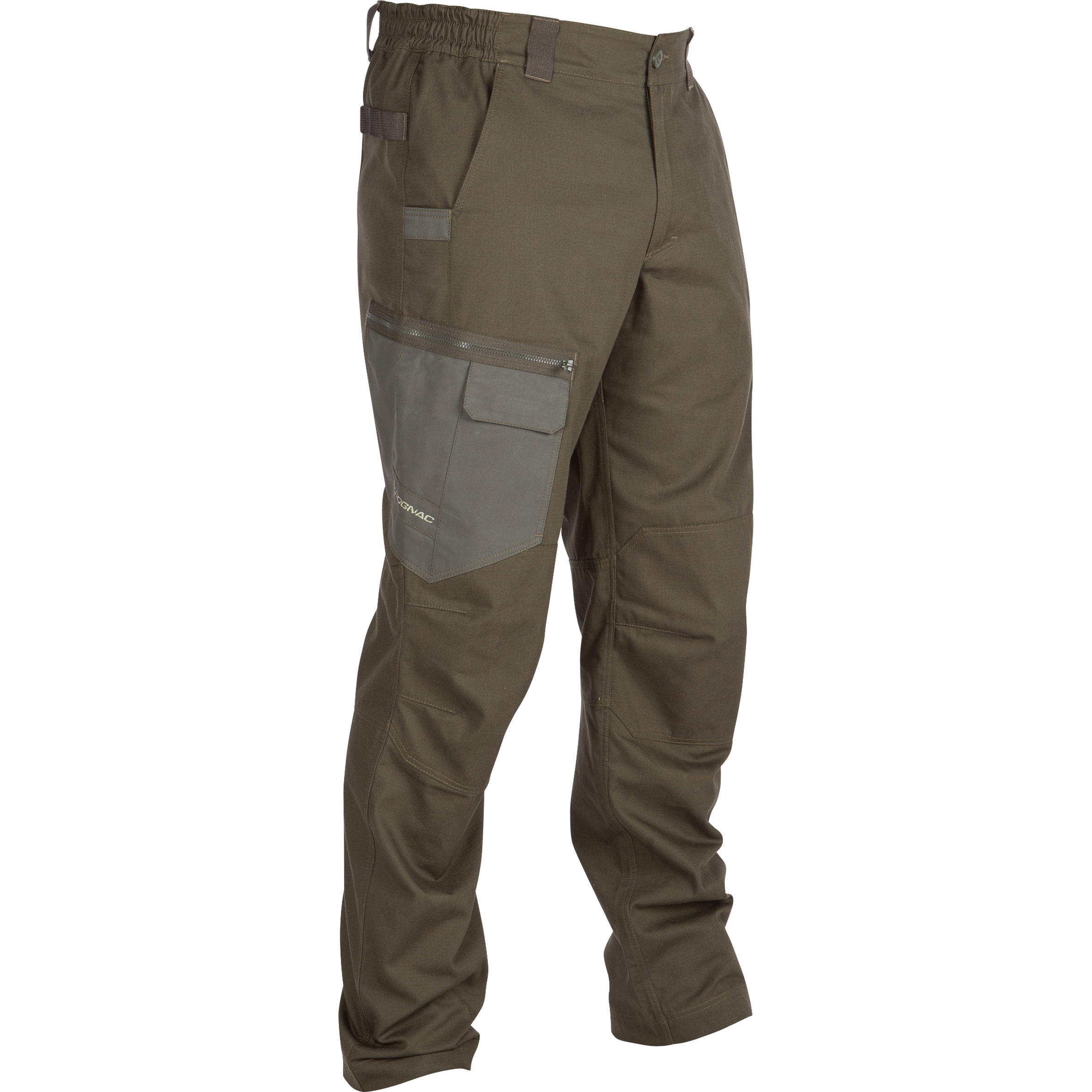 SOLOGNAC Durable Tear-Resistant Trousers - Green