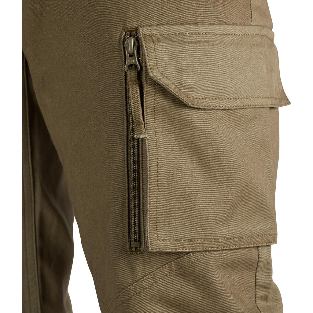 Pantalon chasse résistant et confortable Homme - 520 beige