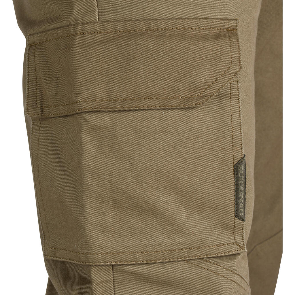 Pantalon chasse résistant et confortable Homme - 520 beige