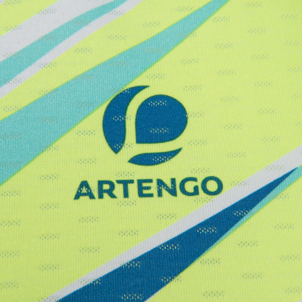 T-Shirt 860 Badminton Damen hellblau