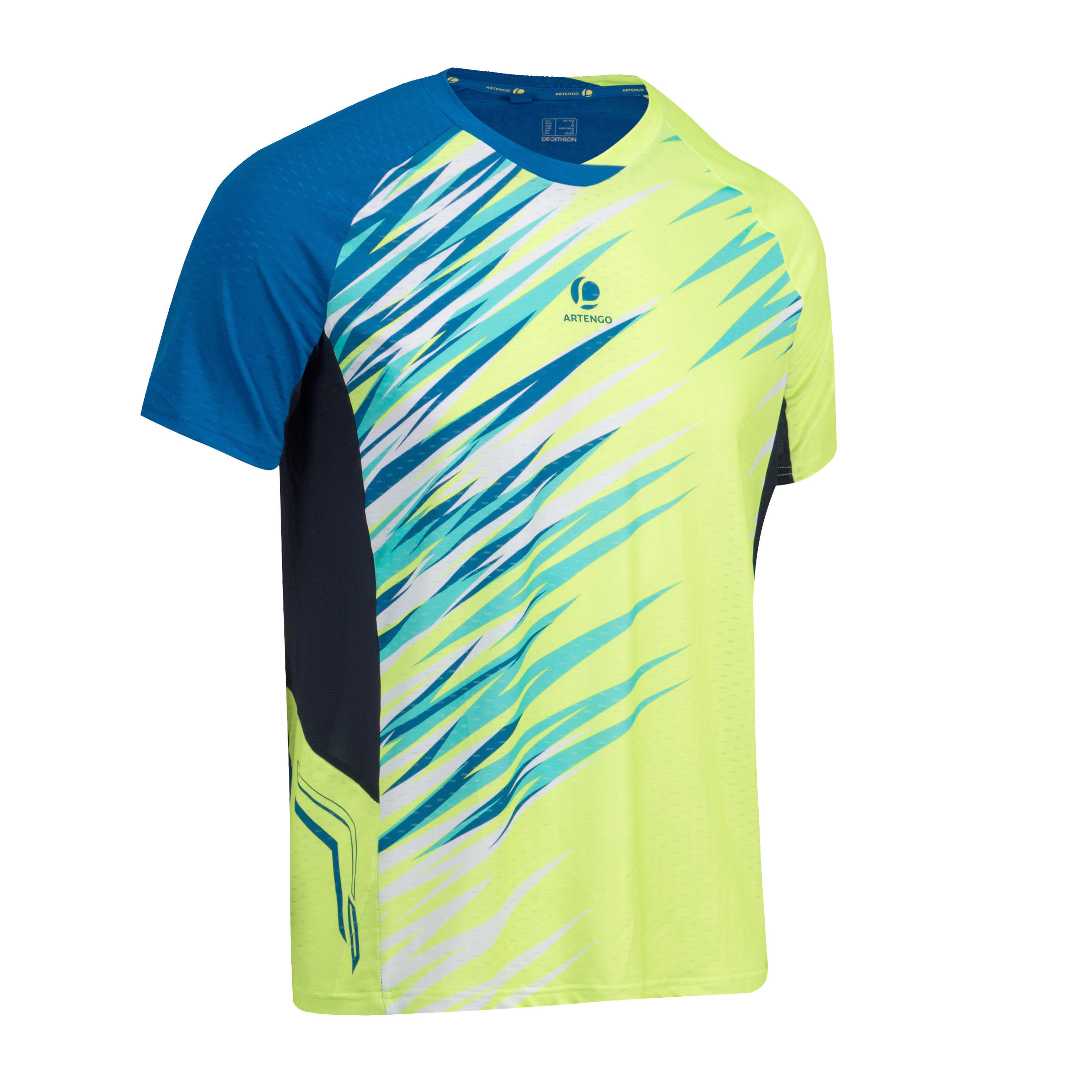 Heren T-shirt 860, voor badminton, tafeltennis, padel, squash