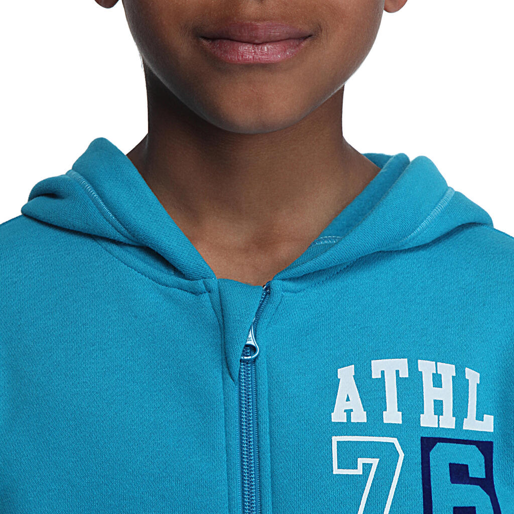 Boys' Gym Hooded Jacket - Blue