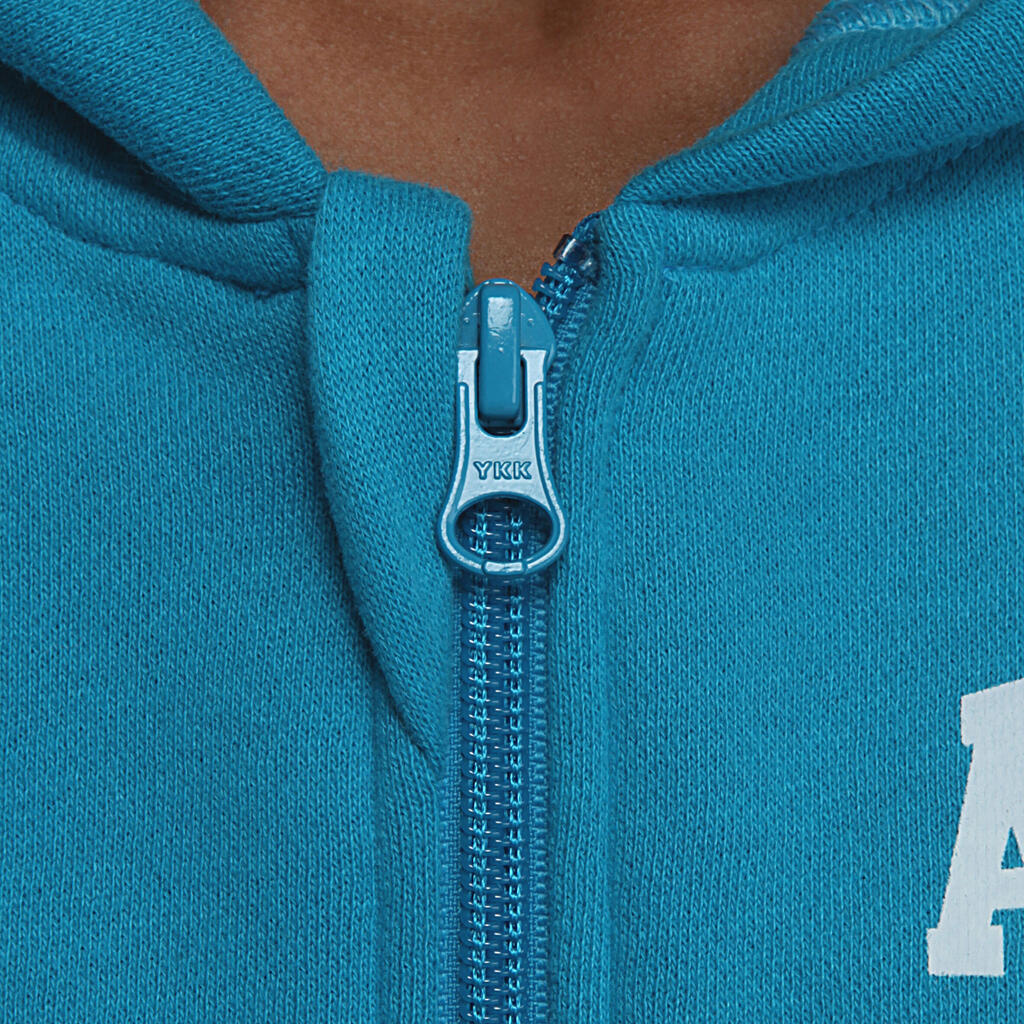 Kapuzenjacke Kinder, blau