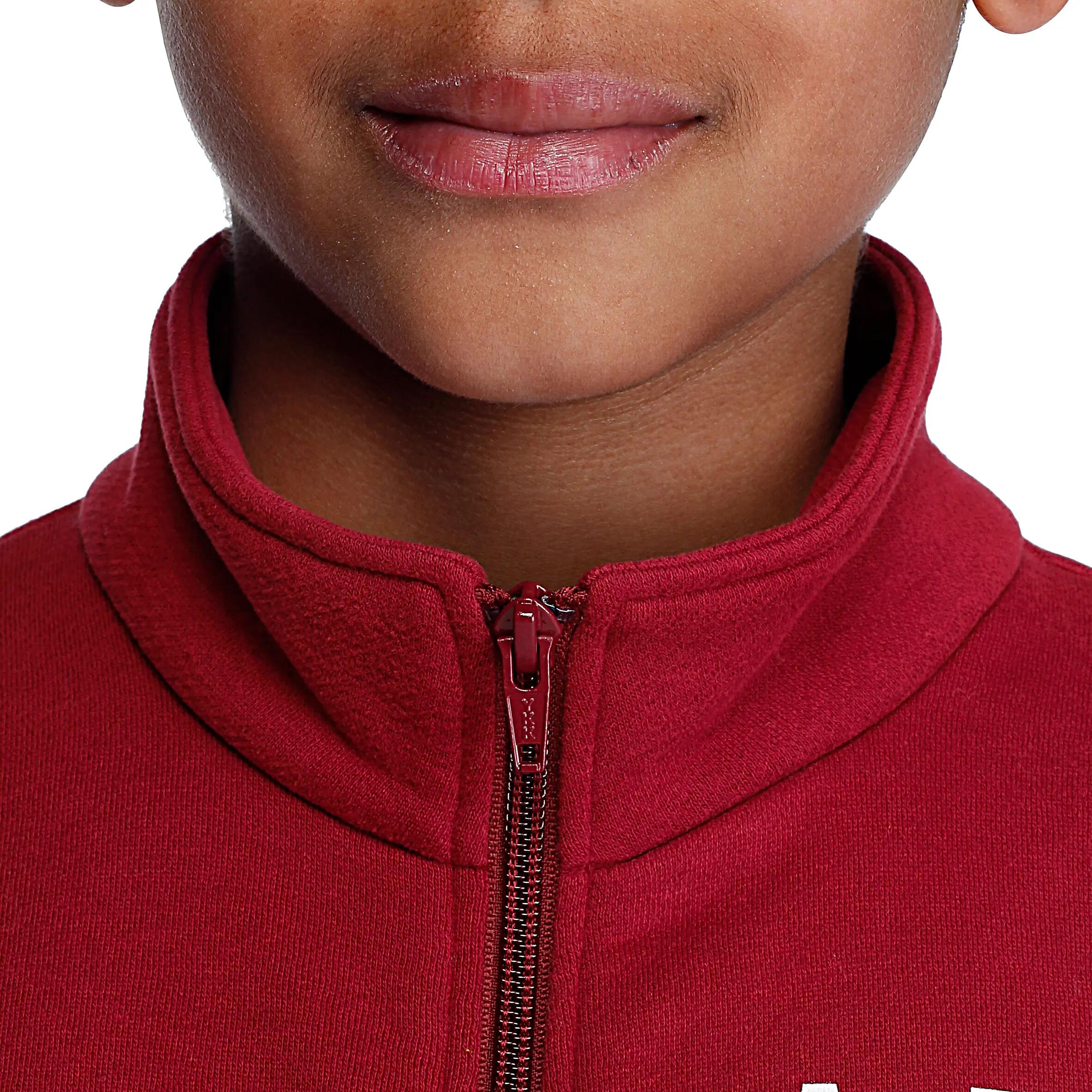 Warm'Y Boys' Gym Tracksuit - Burgundy 5/14